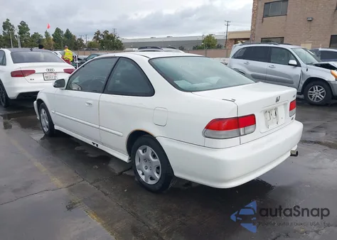 2000 Honda Civic Ex from USA, damaged, VIN 1HGEJ8249YL073378